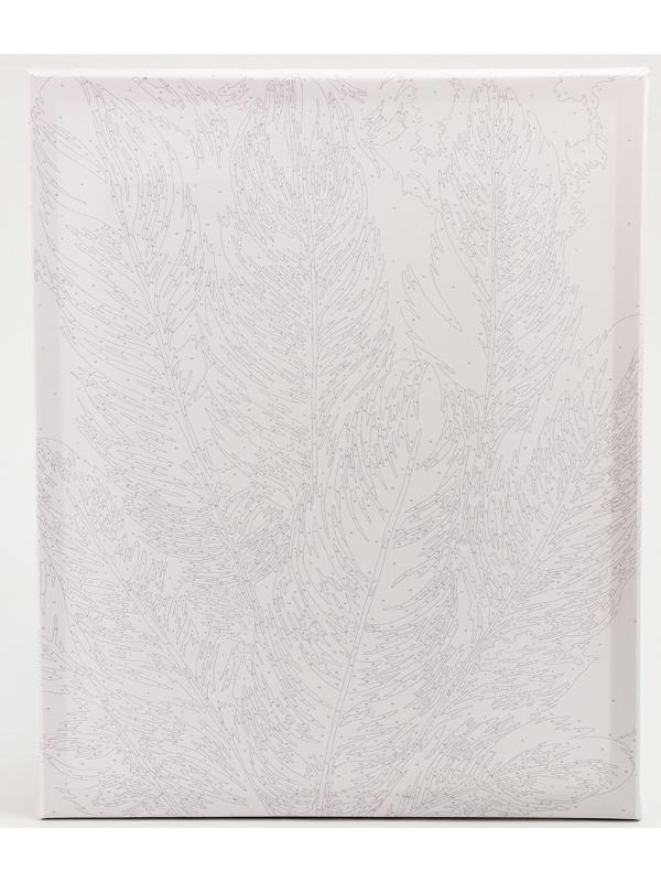 Картина по номерам с золотой краской «Перья», 40 × 50 см