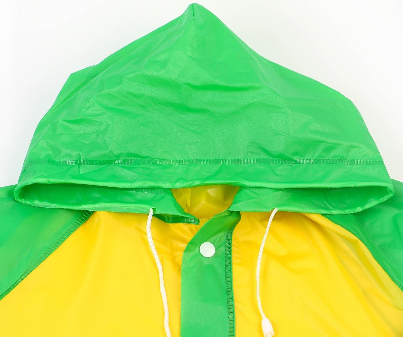 Дождевик детский, размер L, 110-120 см , Синий трактор