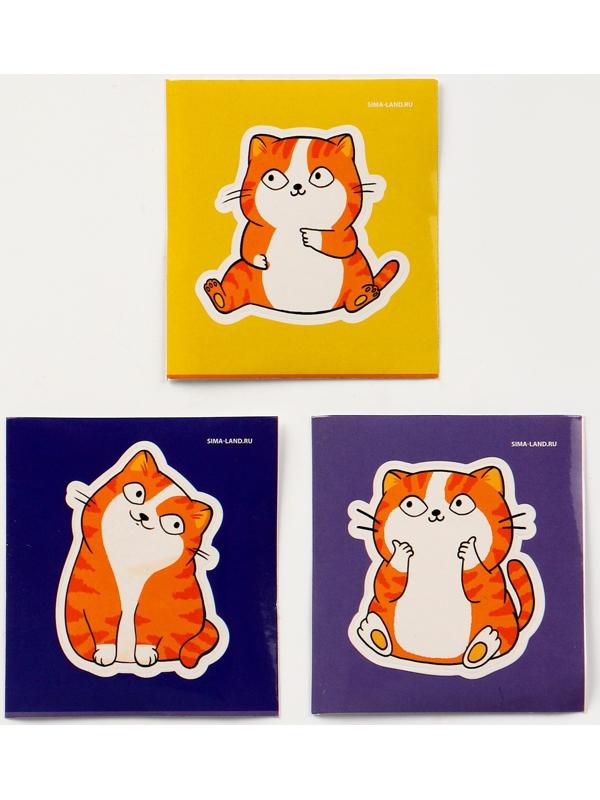 Игрушка-антистресс «Котик» с наклейками