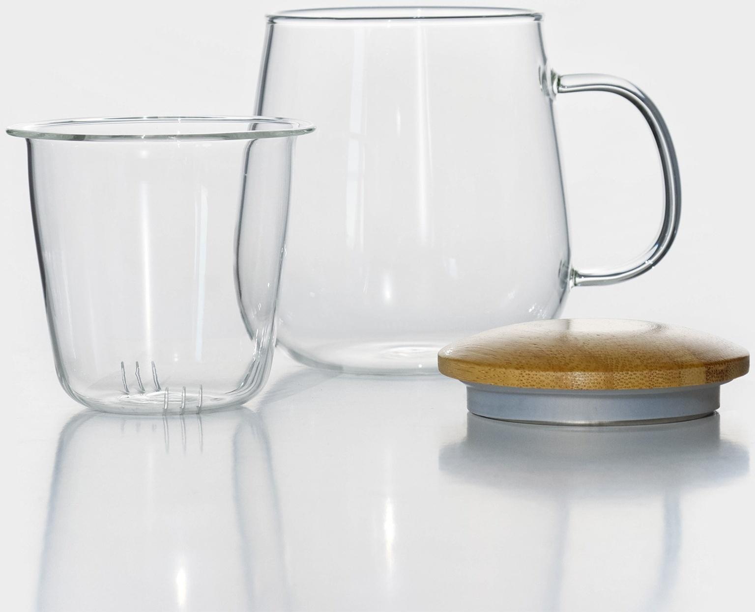 Кружка для заваривания со стеклянным ситом «Эко», 500 мл