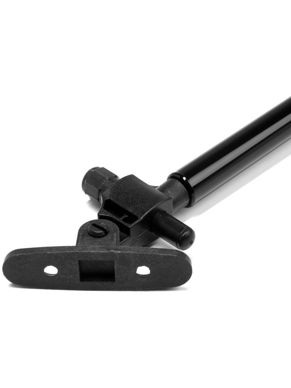 Газовый лифт ТУНДРА GG080BL, 80N, с доводчиком, цвет черный