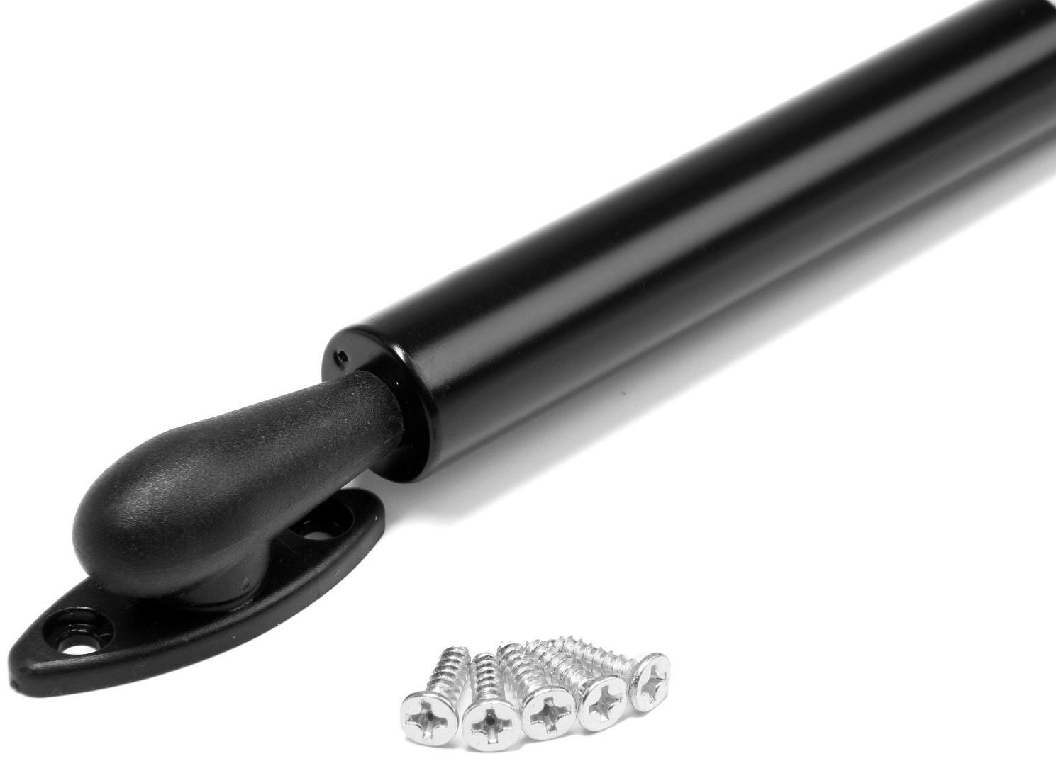 Газовый лифт ТУНДРА GG100BL, 100N, с доводчиком, цвет черный