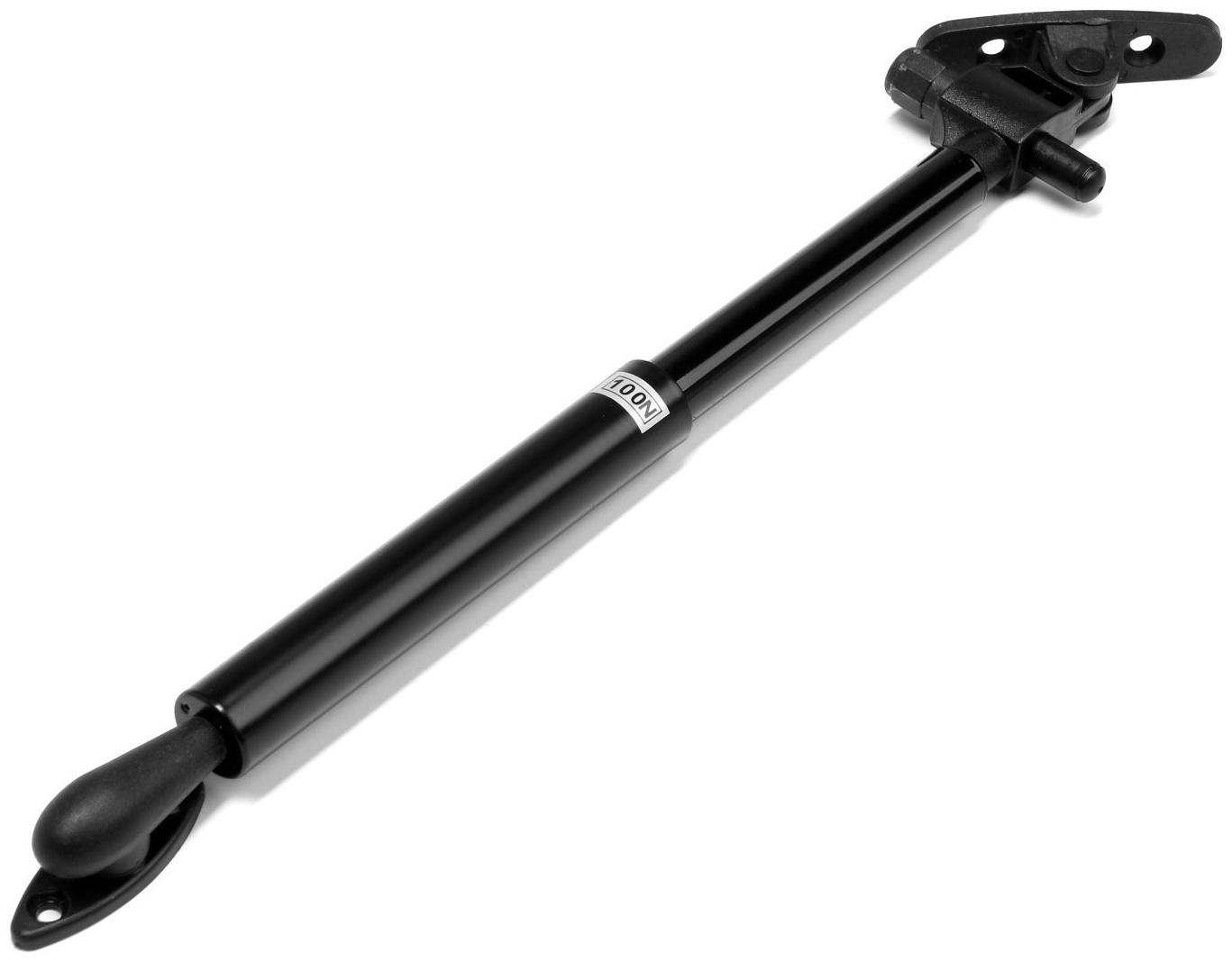 Газовый лифт ТУНДРА GG100BL, 100N, с доводчиком, цвет черный