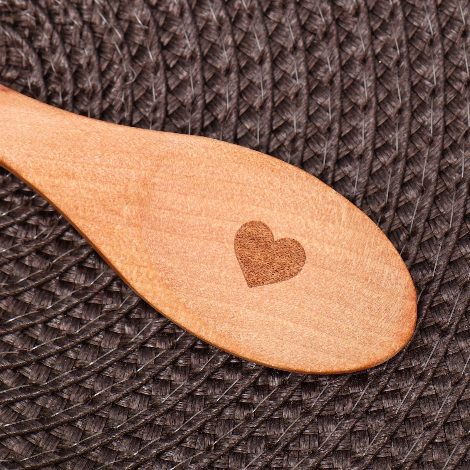 Ложка для специй «Щепотка любви», дерево, 13 см