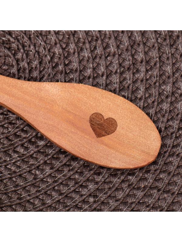 Ложка для специй «Щепотка радости», дерево, 13 см