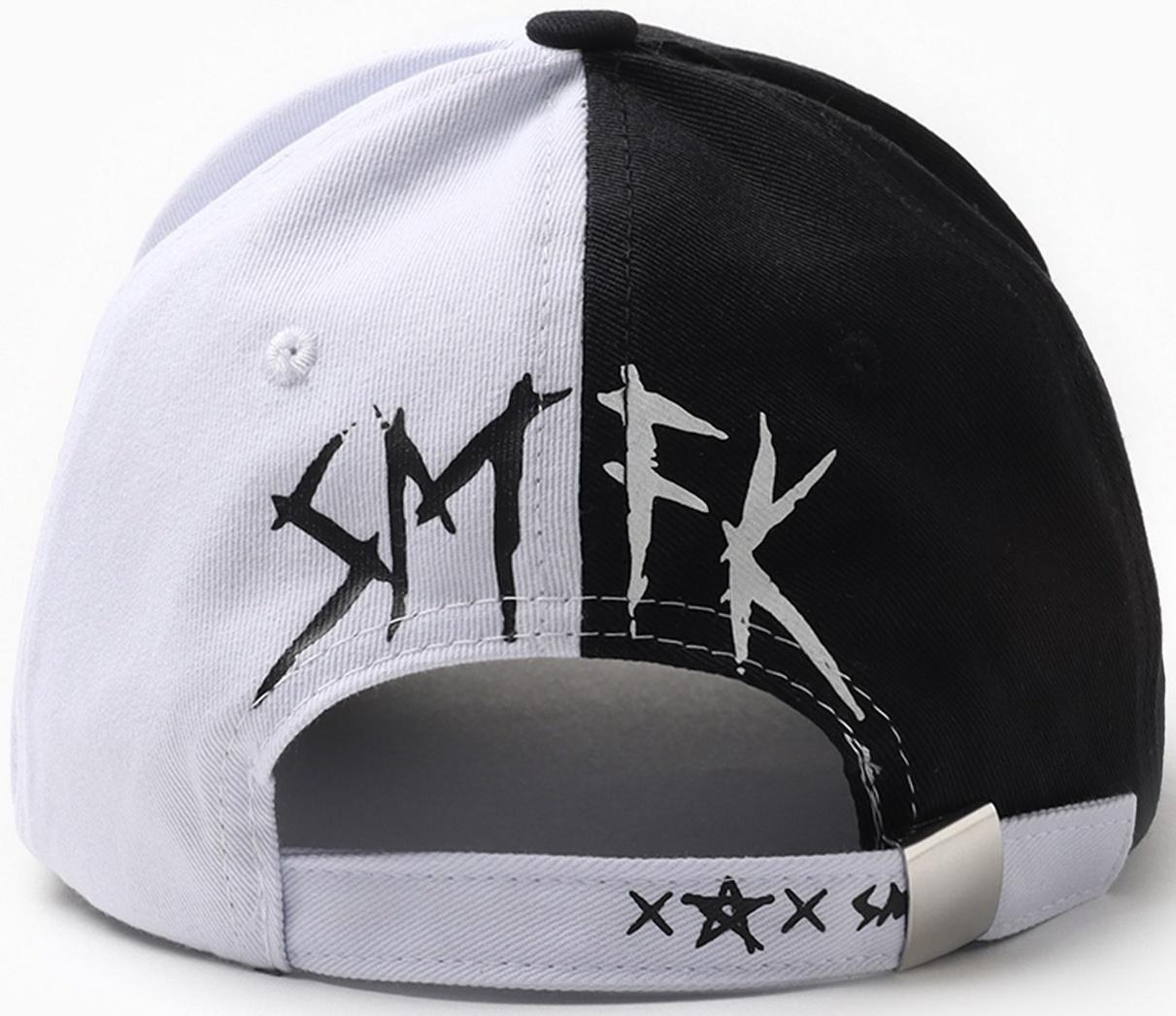 Кепка женская MINAKU, цвет черно-белый, р-р 54-56