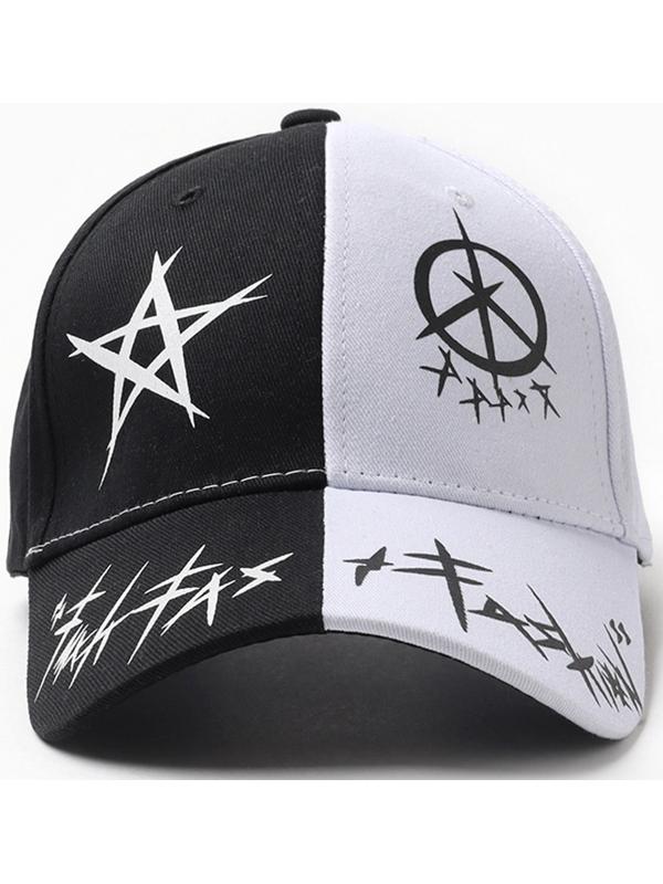 Кепка женская MINAKU, цвет черно-белый, р-р 54-56