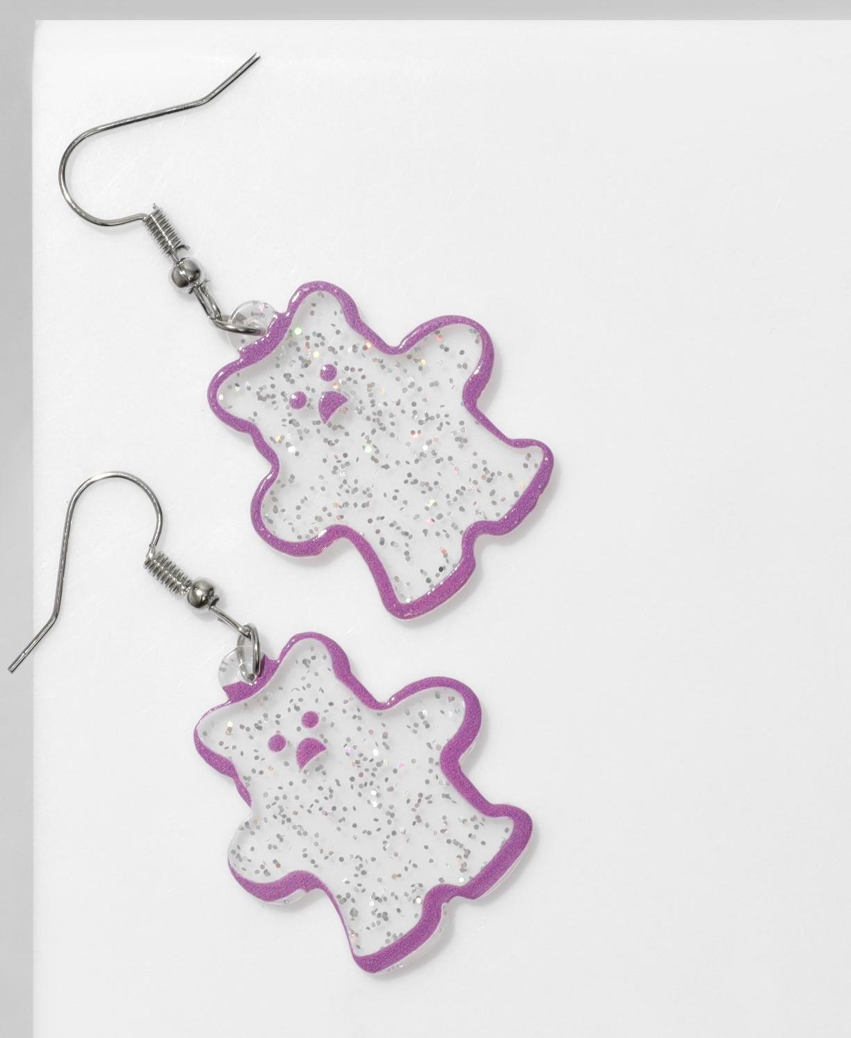 Серьги акрил 