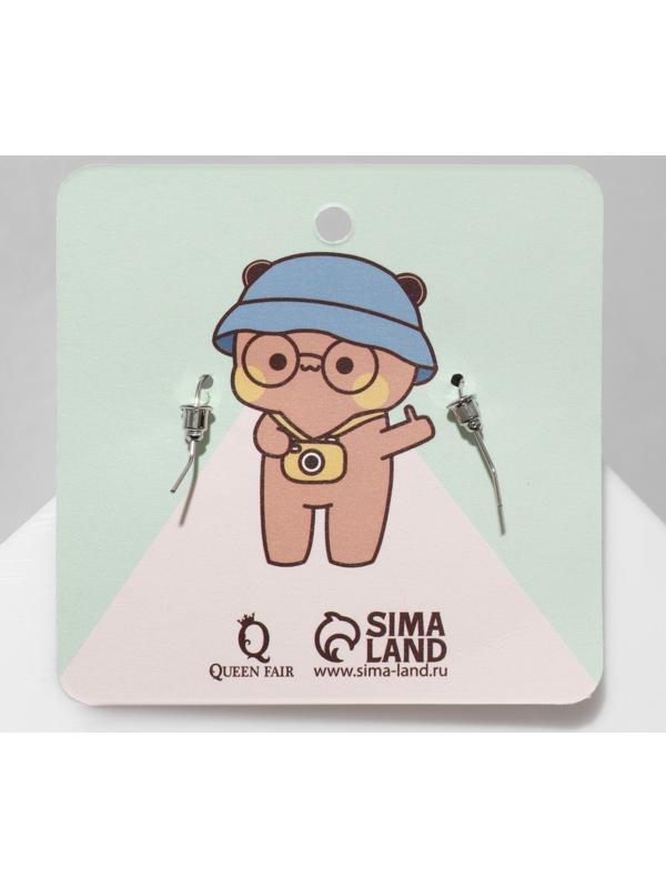 Серьги акрил 