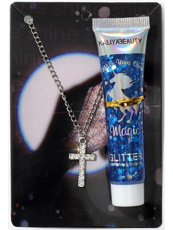 Набор 2 предмета: кулон, глиттер 