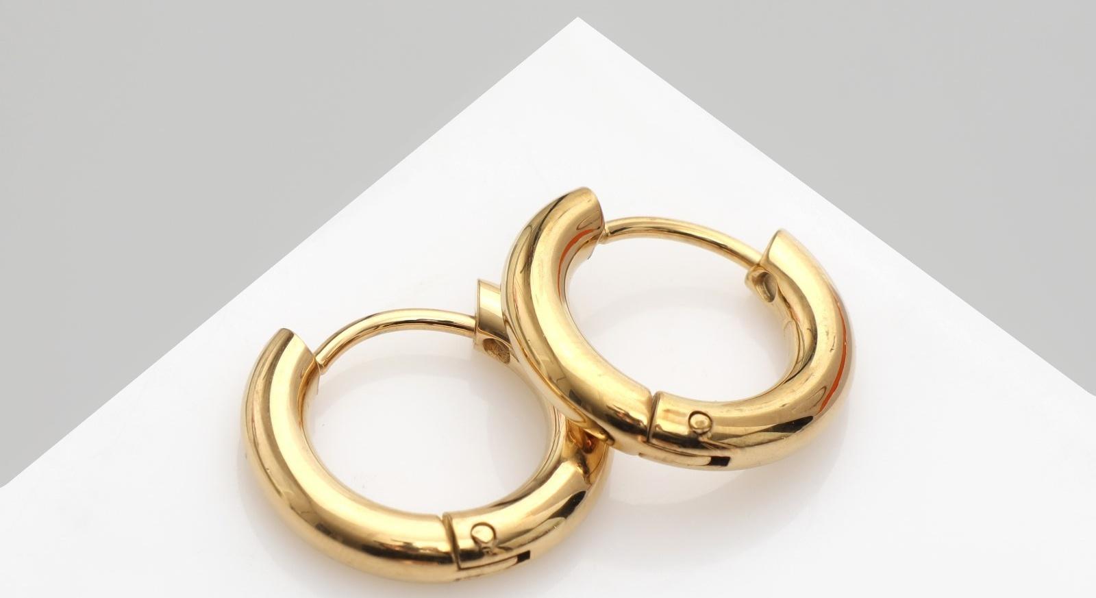 Серьги-кольца 