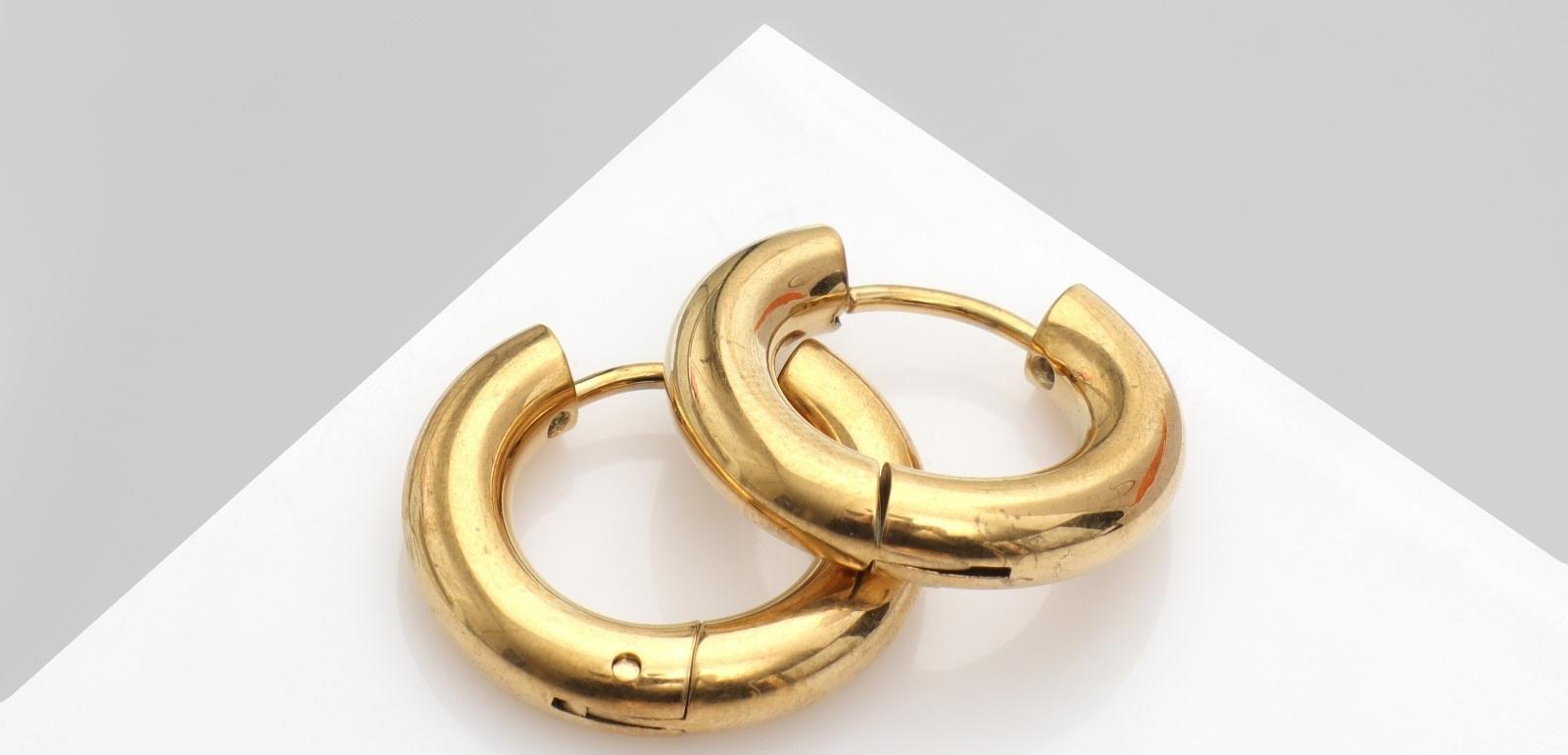 Серьги-кольца 