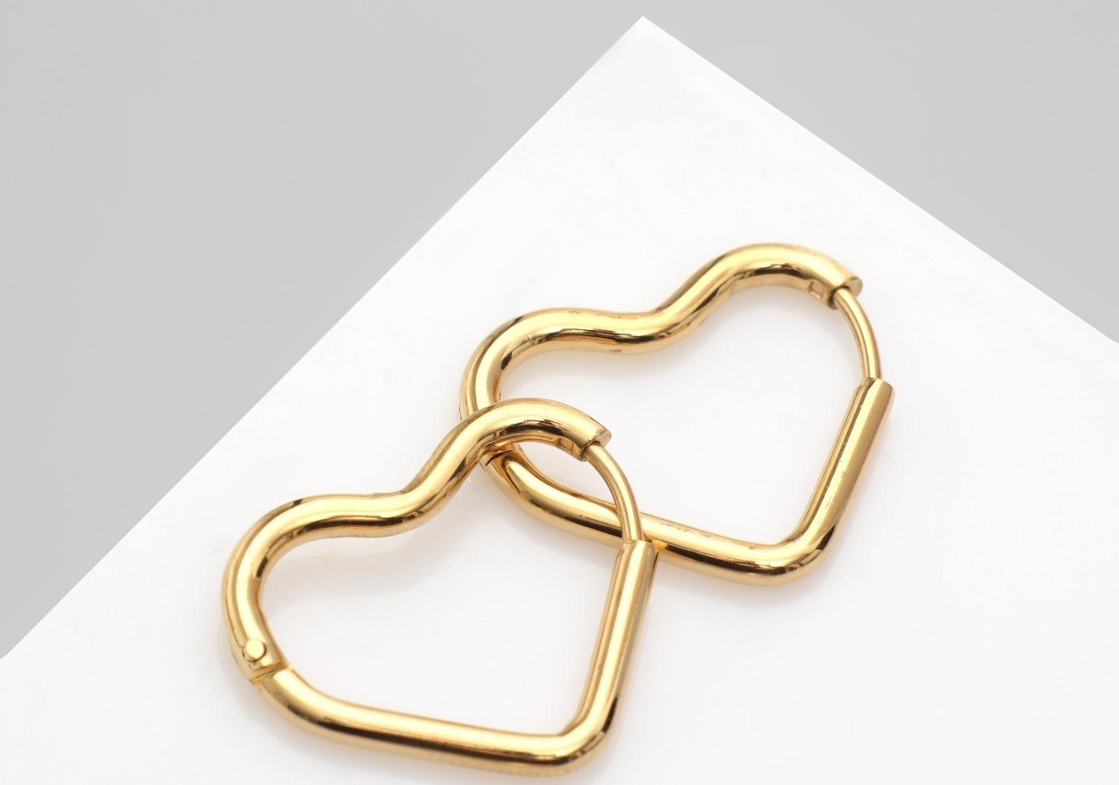 Серьги металл 