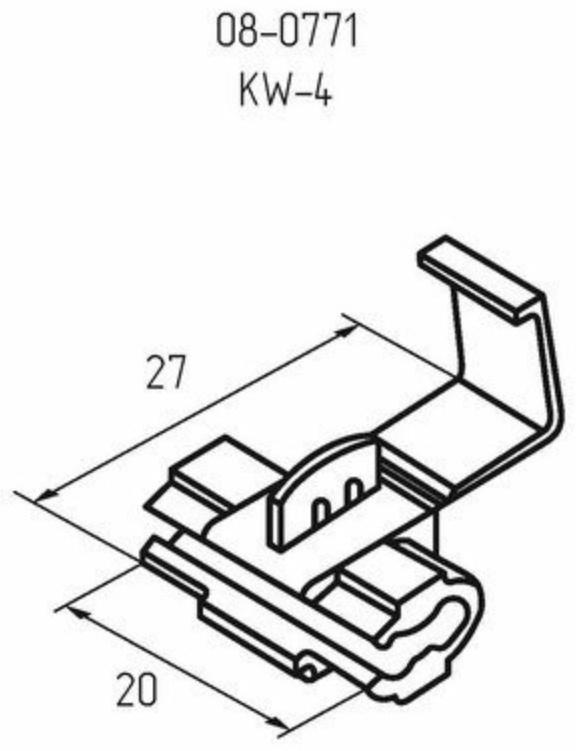 Ответвитель питания Rexant, 1,0-2,5 мм² (ОВ-2/ЗПо-1 1,0-2,5) синий