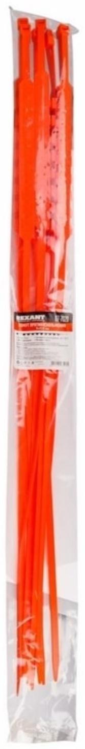 Браслет противоскольжения Rexant, хомут 900 x 9 мм, оранжевый