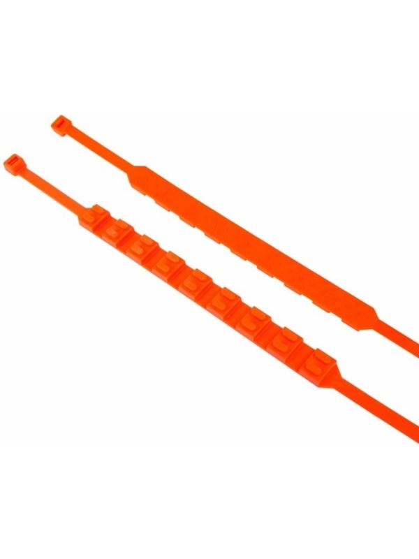 Браслет противоскольжения Rexant, хомут 900 x 9 мм, оранжевый