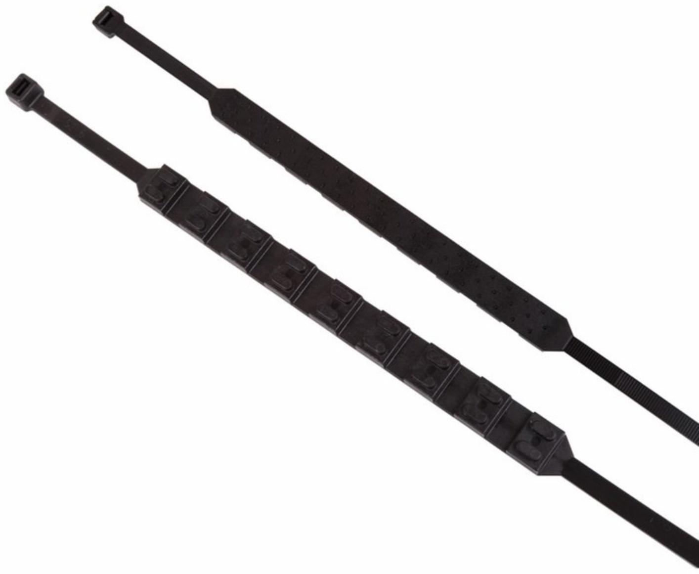 Браслет противоскольжения Rexant, хомут 900 x 9 мм, черный