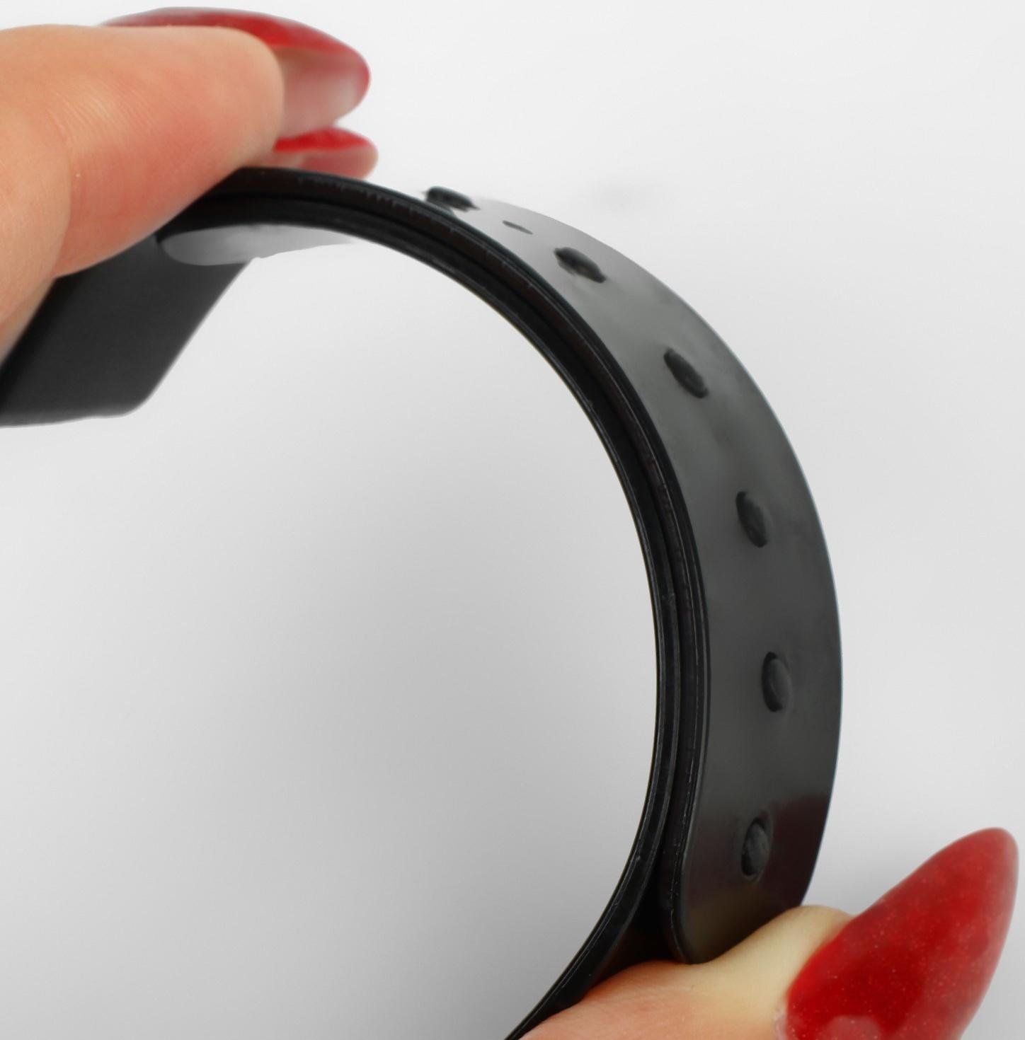 Застежка для головного убора 8,3*2см (наб 25шт цена за наб) черный