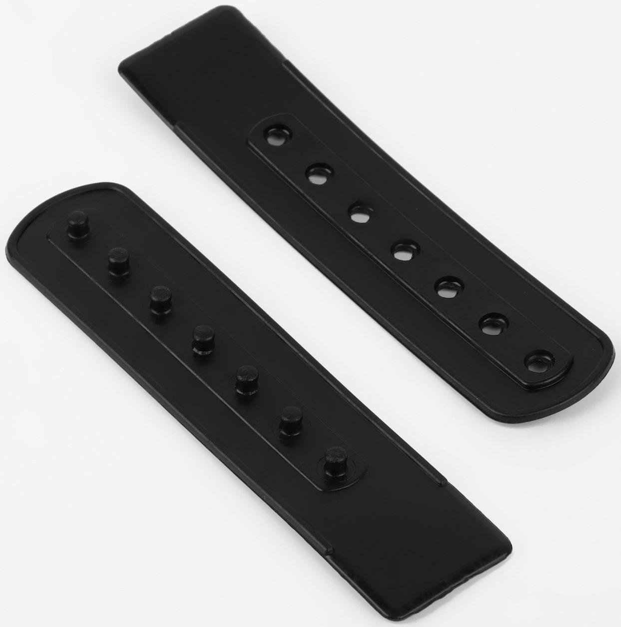 Застежка для головного убора 8,3*2см (наб 25шт цена за наб) черный