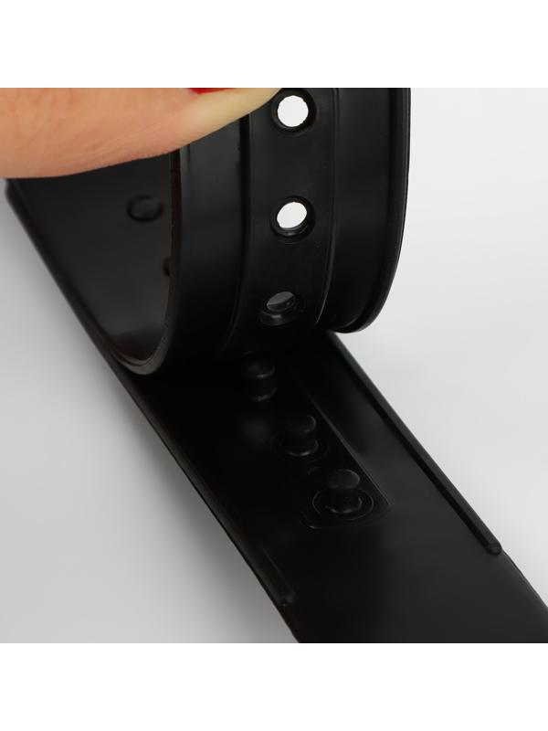 Застежка для головного убора 8,3*2см (наб 25шт цена за наб) черный