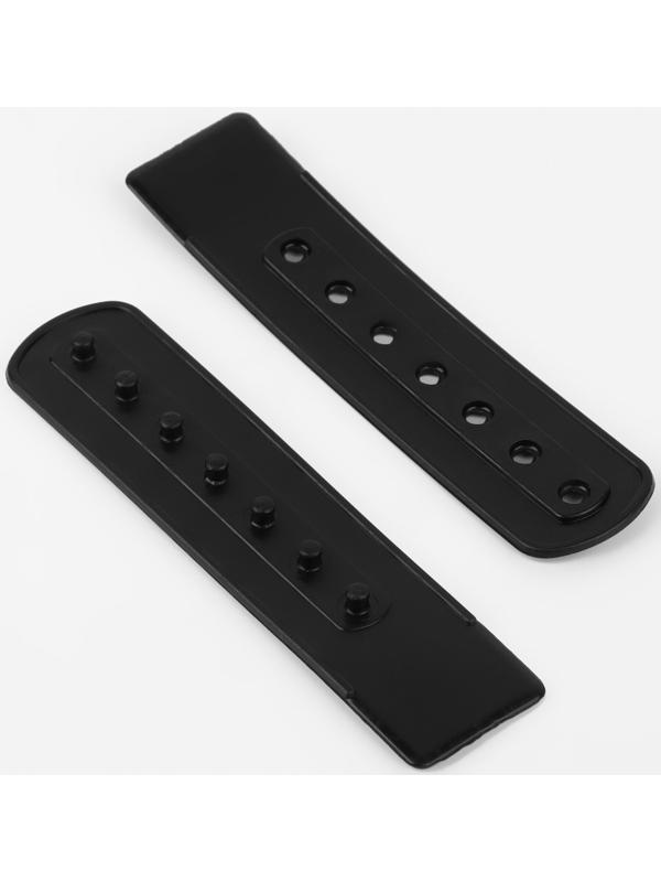 Застежка для головного убора 8,3*2см (наб 25шт цена за наб) черный