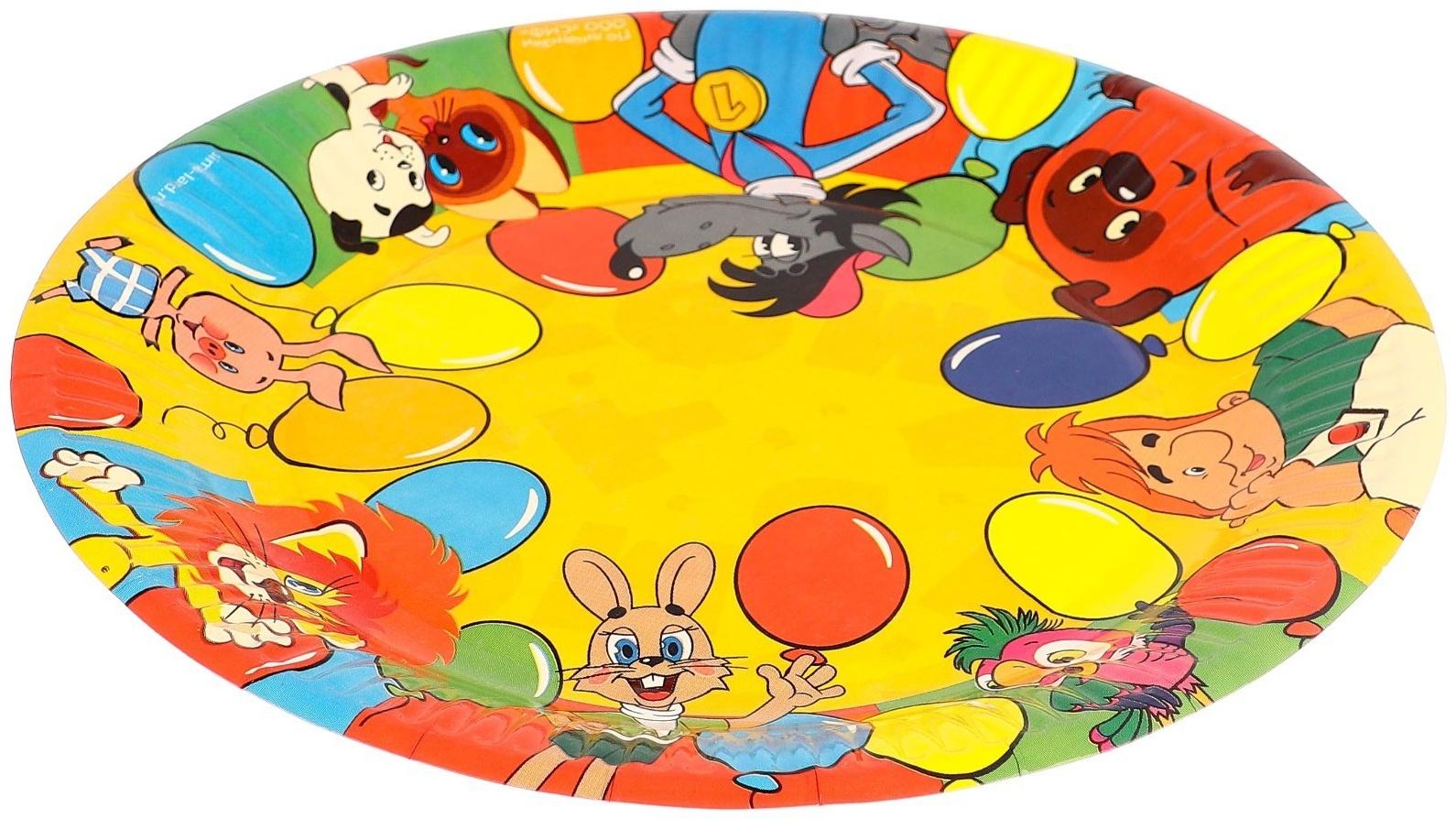 Тарелка бумажная 