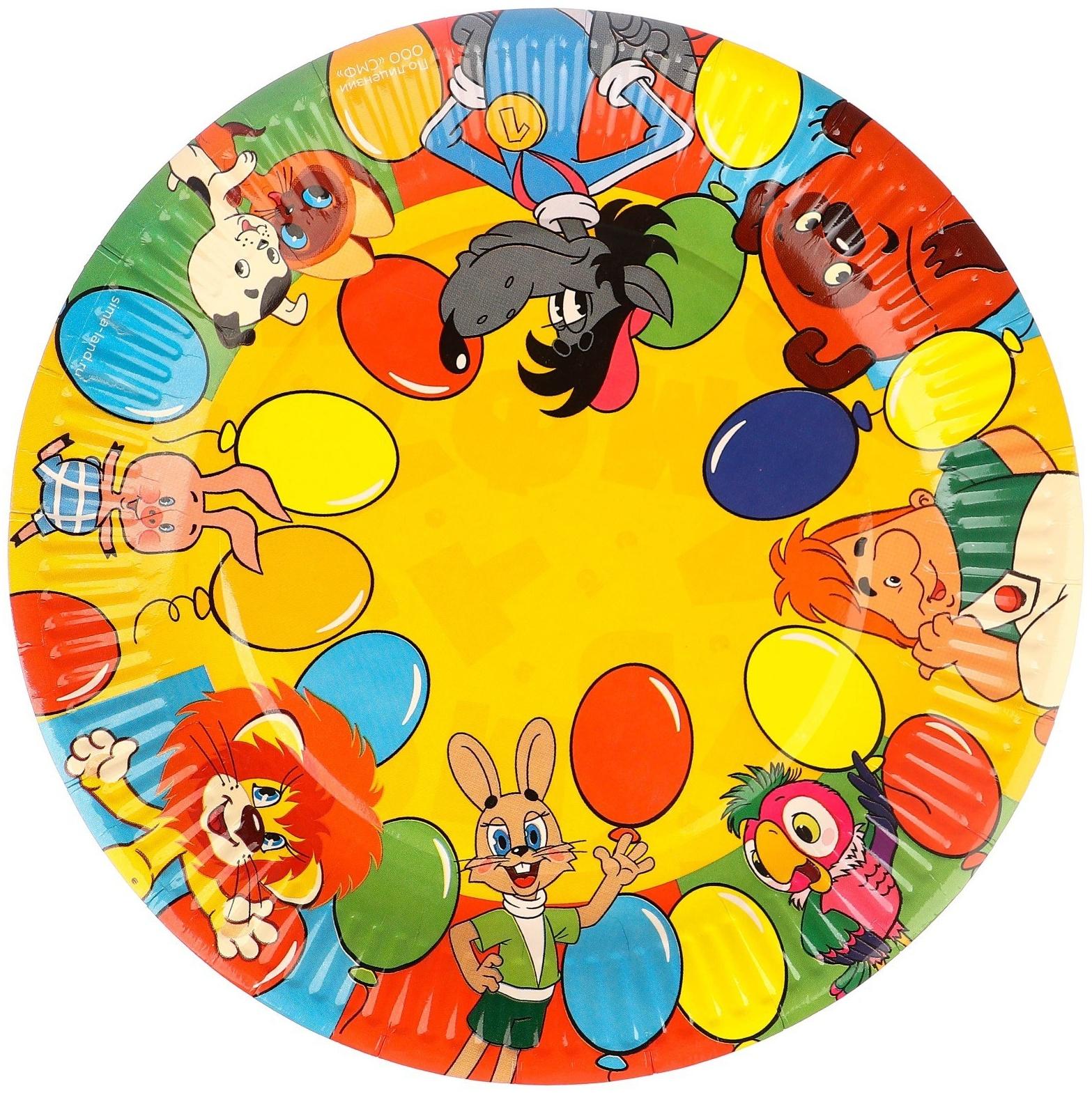 Тарелка бумажная 