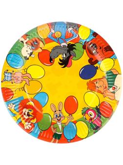 Тарелка бумажная 