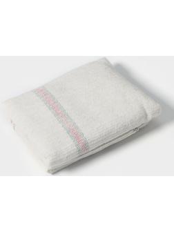 Тряпка для мытья пола Доляна, вискоза-ХПП, с оверлоком, 75×100 см, плотность 220 г/м, цвет белый