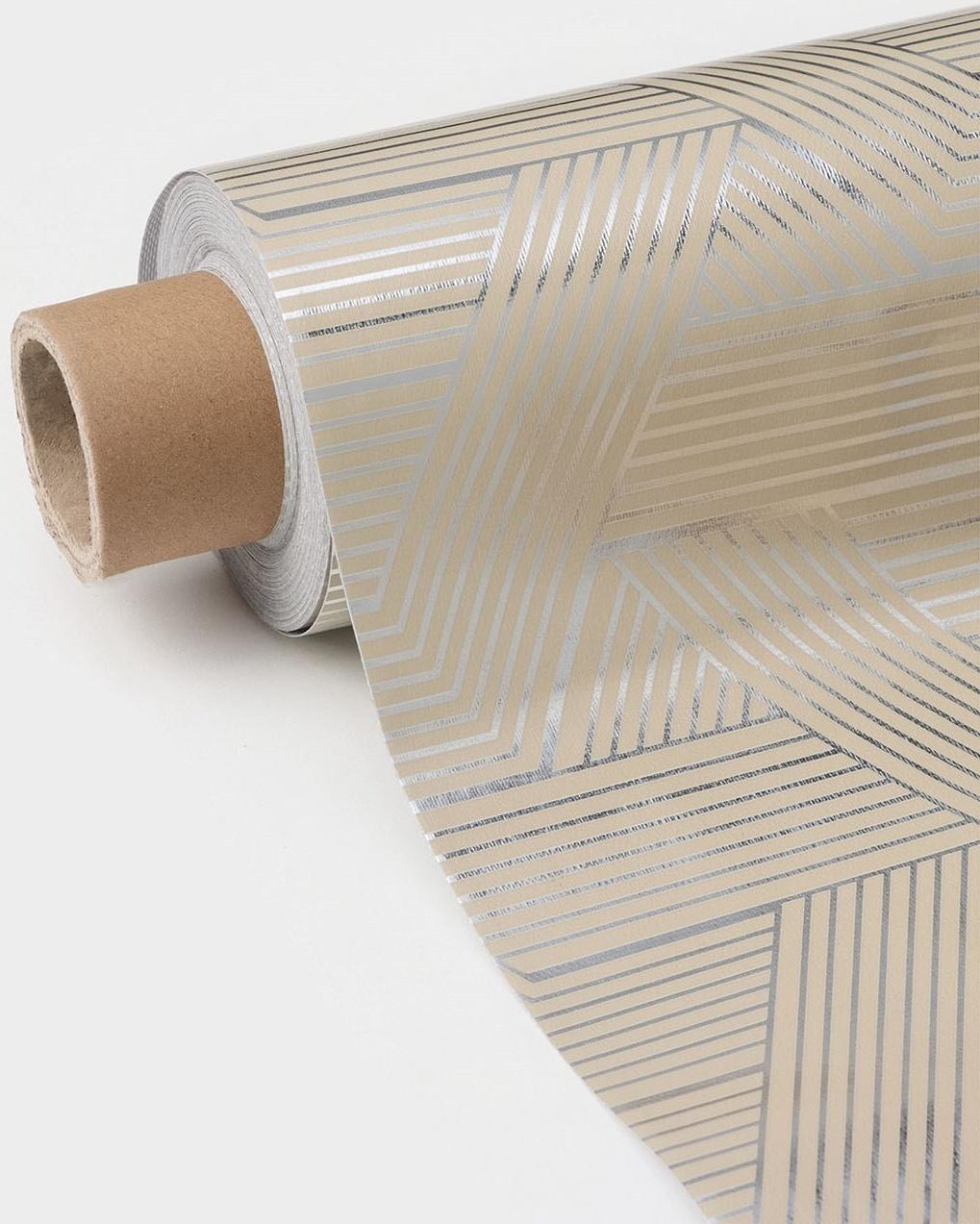 Клеёнка на стол на нетканой основе Доляна «Золото», рулон 20 метров, ширина 137 см