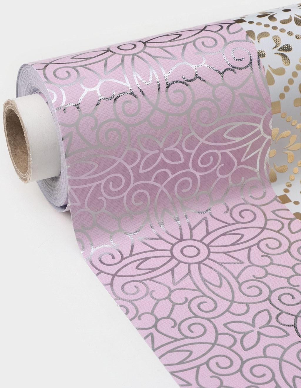 Клеёнка на стол на нетканой основе Доляна «Нежность», рулон 20 метров, ширина 137 см