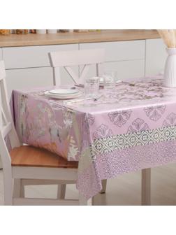 Клеёнка на стол на нетканой основе Доляна «Нежность», рулон 20 метров, ширина 137 см