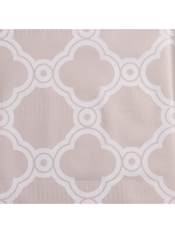 Клеёнка на стол на нетканой основе Доляна «Симметрия», рулон 20 метров, ширина 137 см