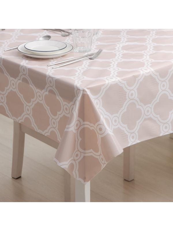 Клеёнка на стол на нетканой основе Доляна «Симметрия», рулон 20 метров, ширина 137 см