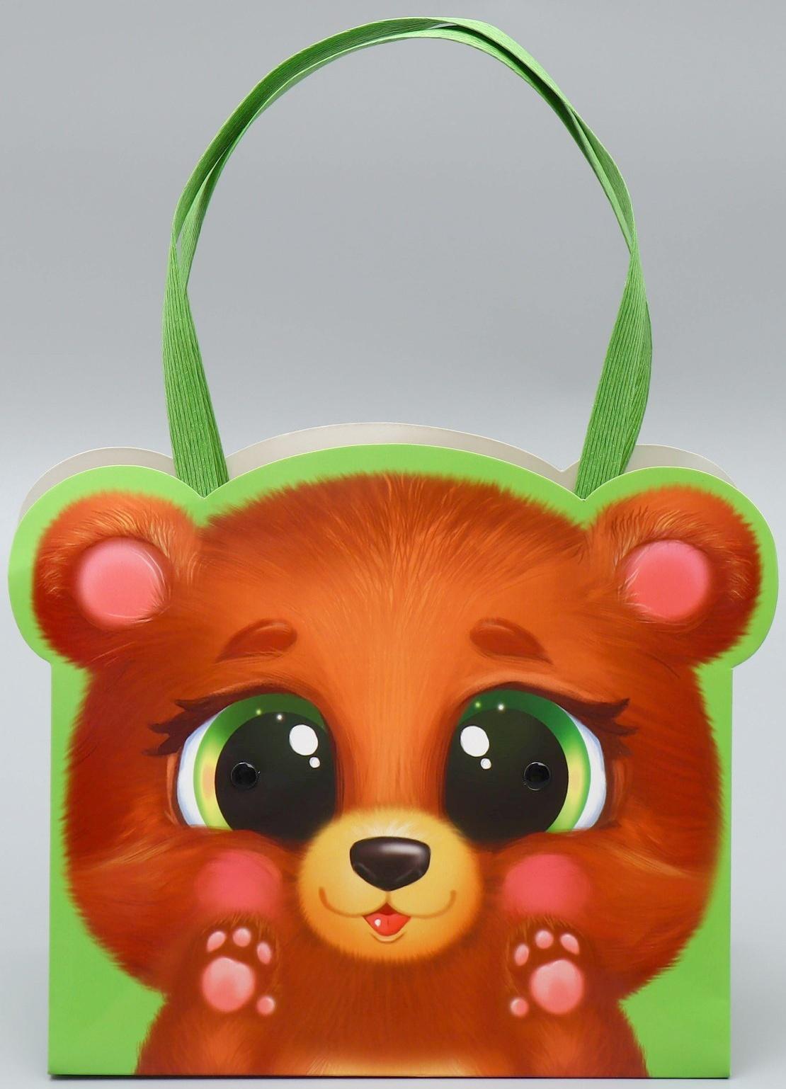 Переноски для цветов «Мишка», 20 × 12 × 12 см