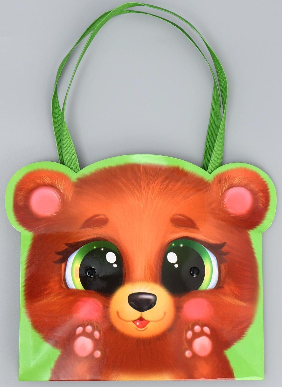 Переноски для цветов «Мишка», 20 × 12 × 12 см