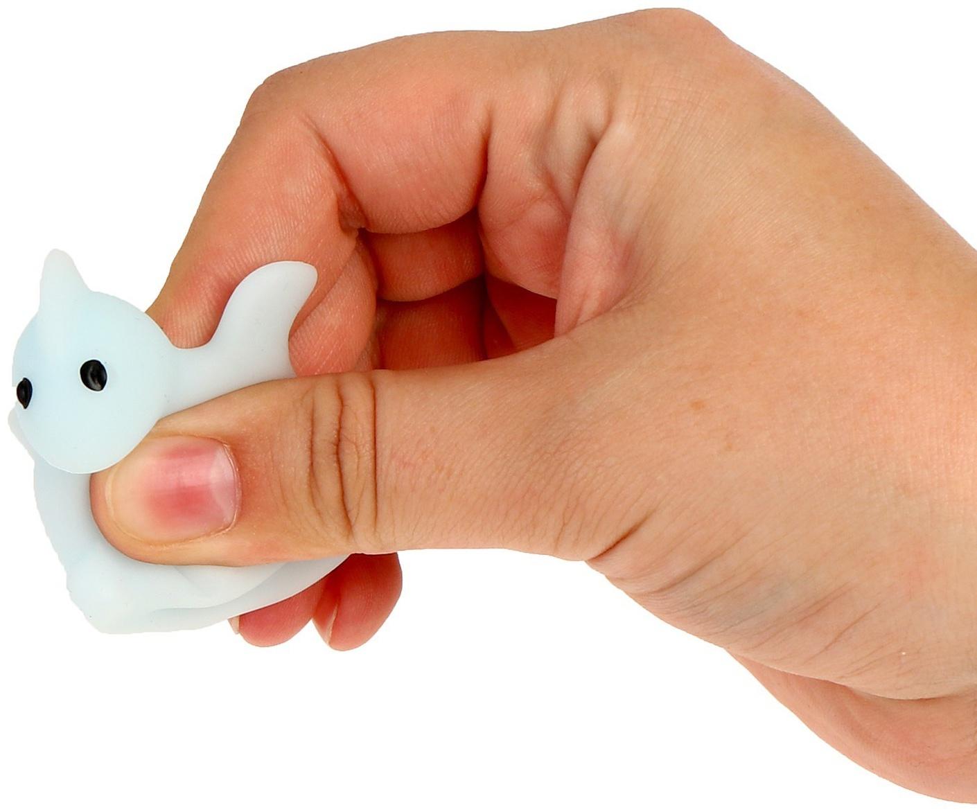 Мялка «Динозавр», цвета МИКС