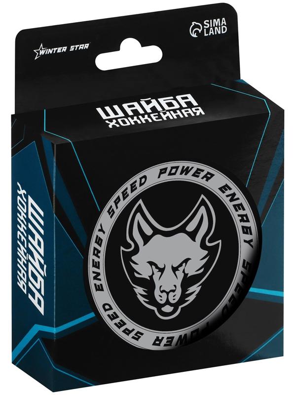 Шайба хоккейная Winter Star, взрослая, d=7,6 см