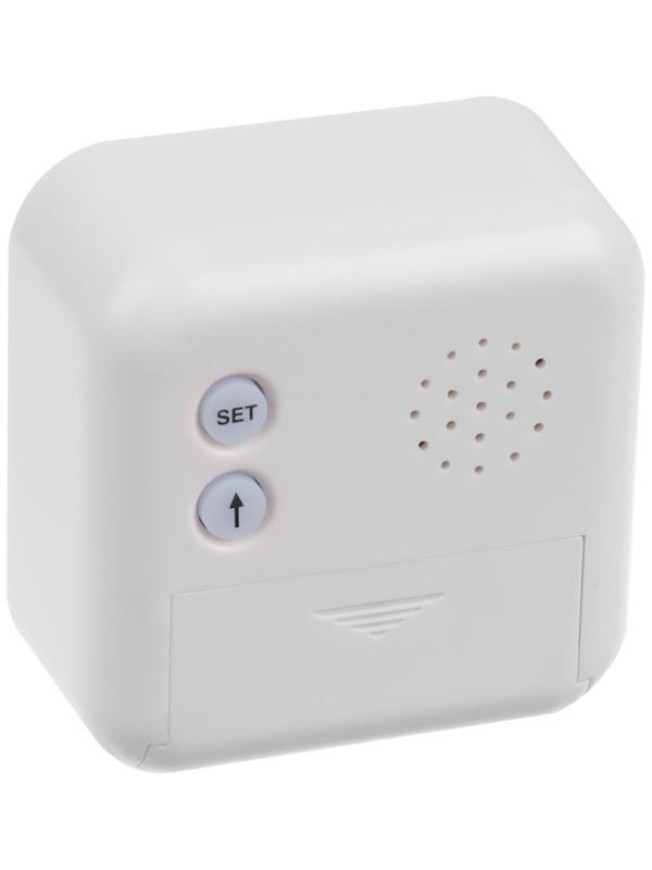 Будильник LB-24, таймер, температура, дата, будильник, подсветка, белый