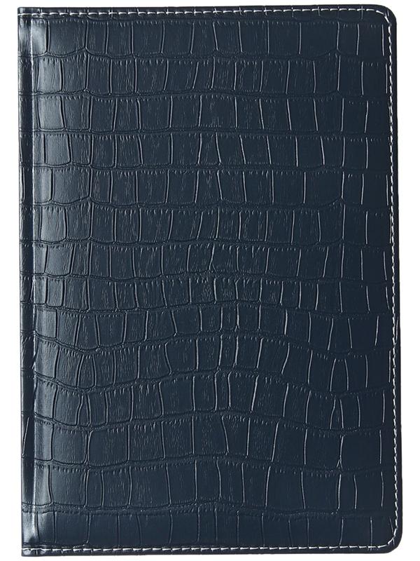 Телефонная книга А5 64л deVENTE.Wild,тв обл иск кожа,крм бл70г/м2,т син