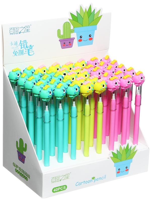 Карандаш секционный чернографитный, Дракон МИКС