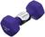 Гантель неопреновая ONLYTOP, 3 кг, цвет фиолетовый