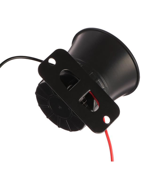 Звуковой сигнал, 1 тон, 12 В, 6 Вт, 105 дБ, провод 27 см