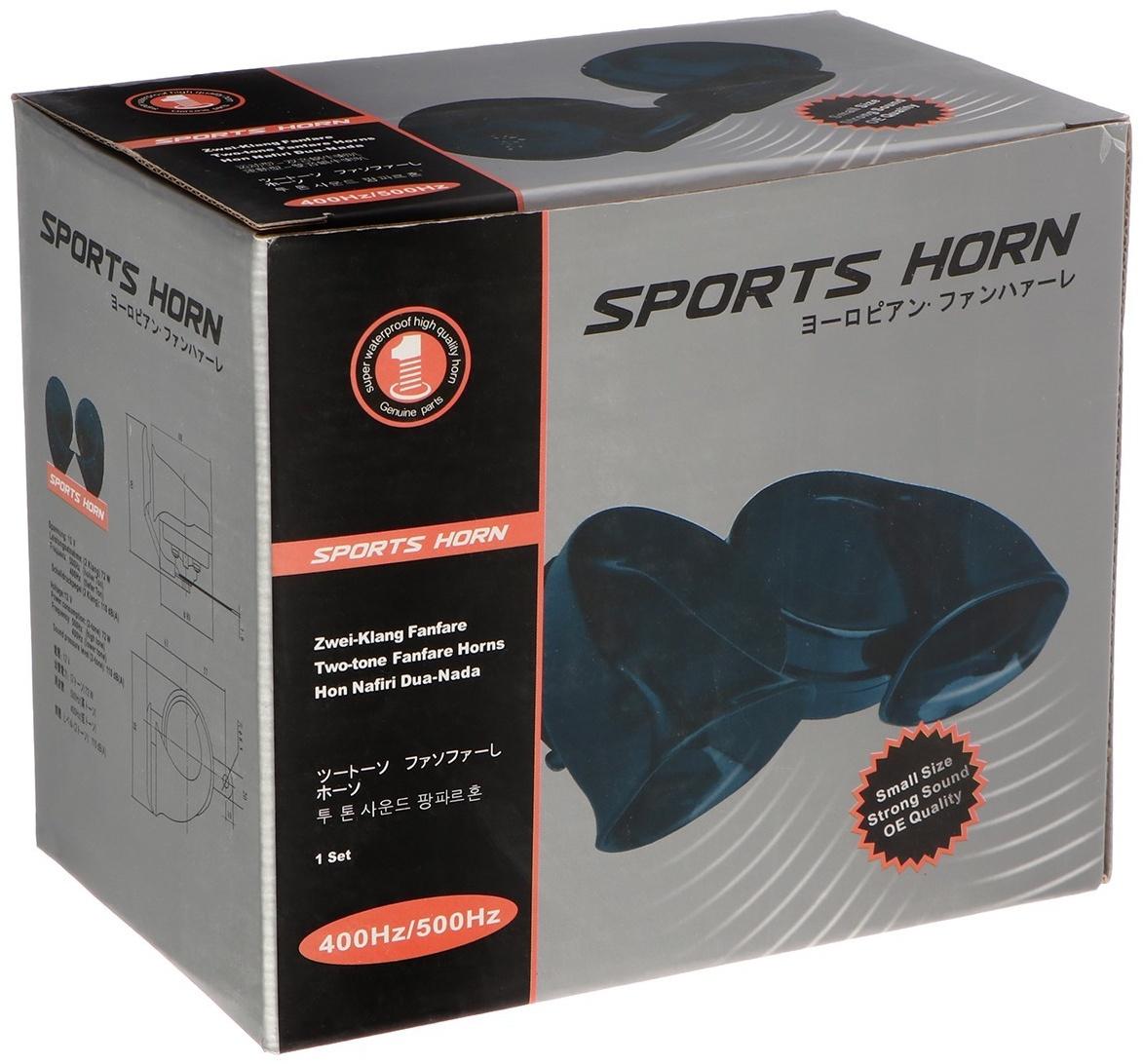 Звуковой сигнал, 12 В, 410-510 Гц, 80 дБ, 6 Вт, набор 2 шт