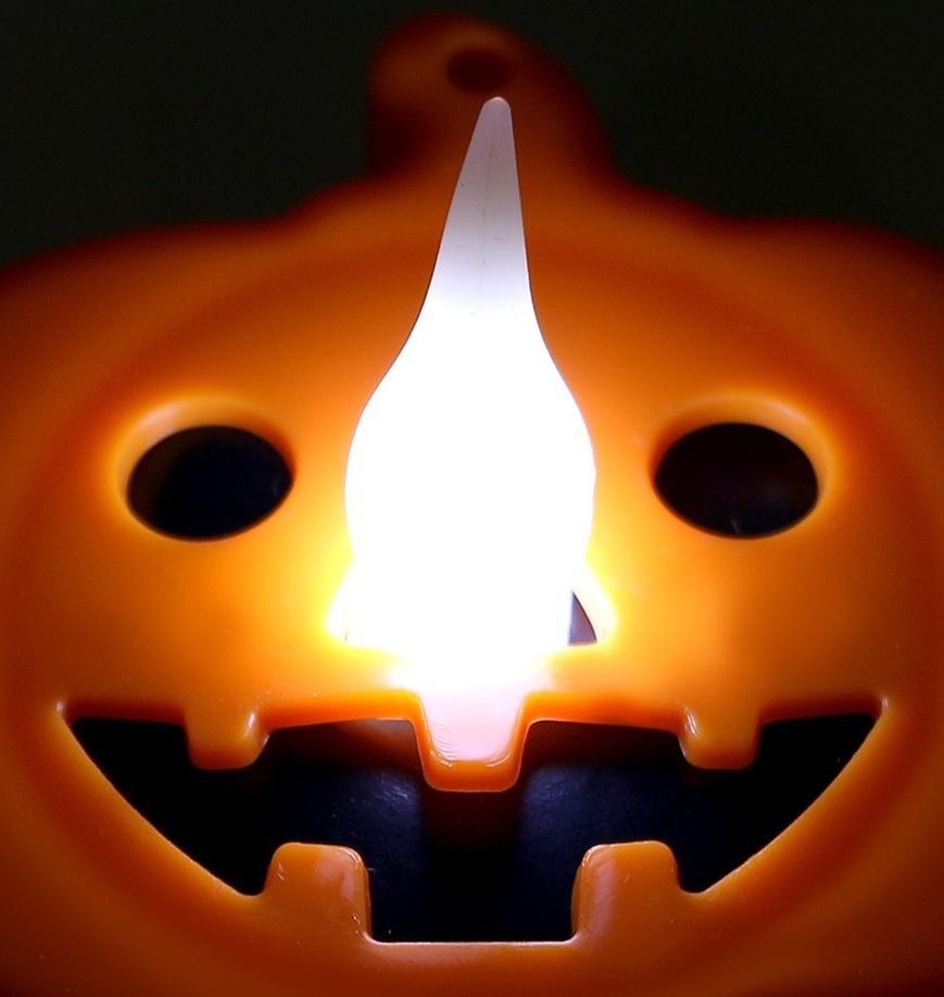 Свеча светодиодная «Тыква»