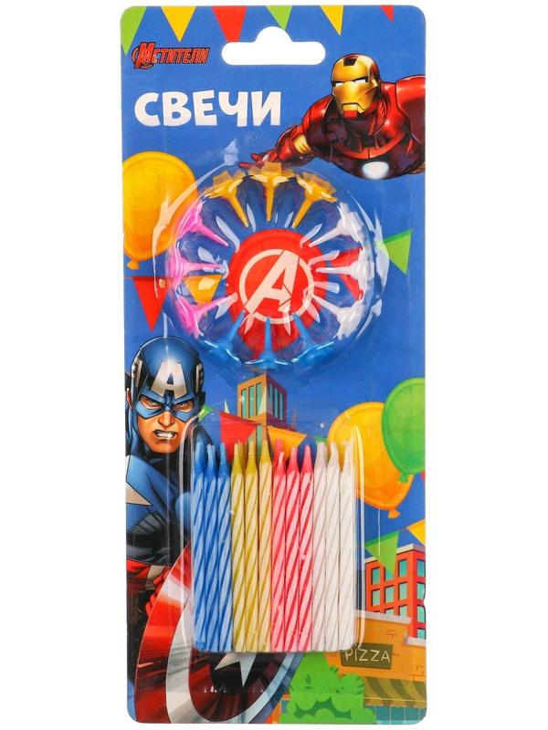 Набор свечей для торта, Мстители,24шт.