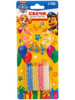 Набор свечей для торта, Щенячий патруль,24шт.