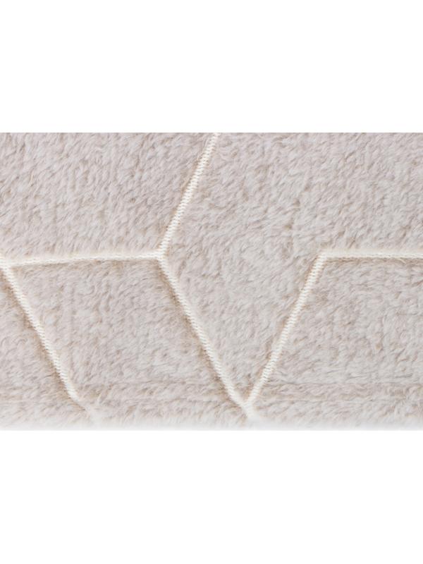 Плед светящийся Casa Conforte Stella Geometry, 150х200 см, цвет беж, фланель 190 гр/м, полиэстер