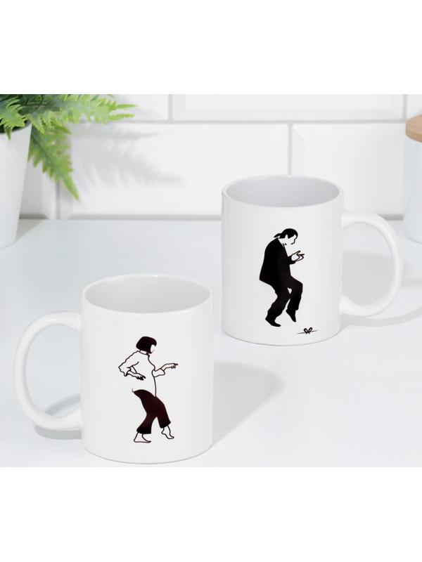 Набор кружек для двоих, сублимация 