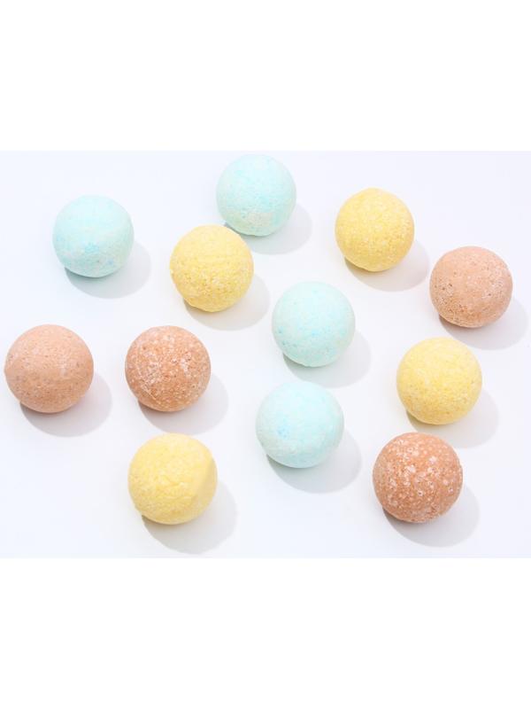 Набор бомбочек для ванны «С Новым годом!», 12 х 20 г, аромат лимонный пирог